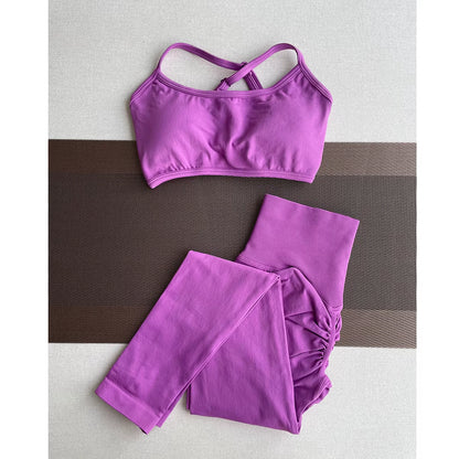 Women'S High Waist Yoga Leggings Seamless High Stretchy Butt Lifting Breathable Sports Pants for Women Gym Leggings