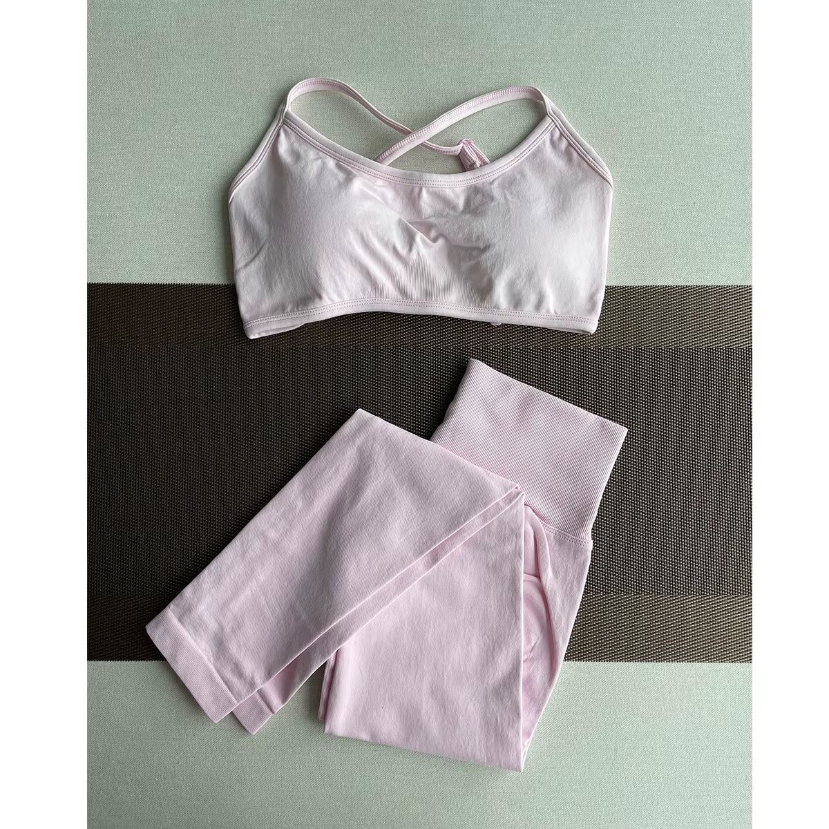 Women'S High Waist Yoga Leggings Seamless High Stretchy Butt Lifting Breathable Sports Pants for Women Gym Leggings