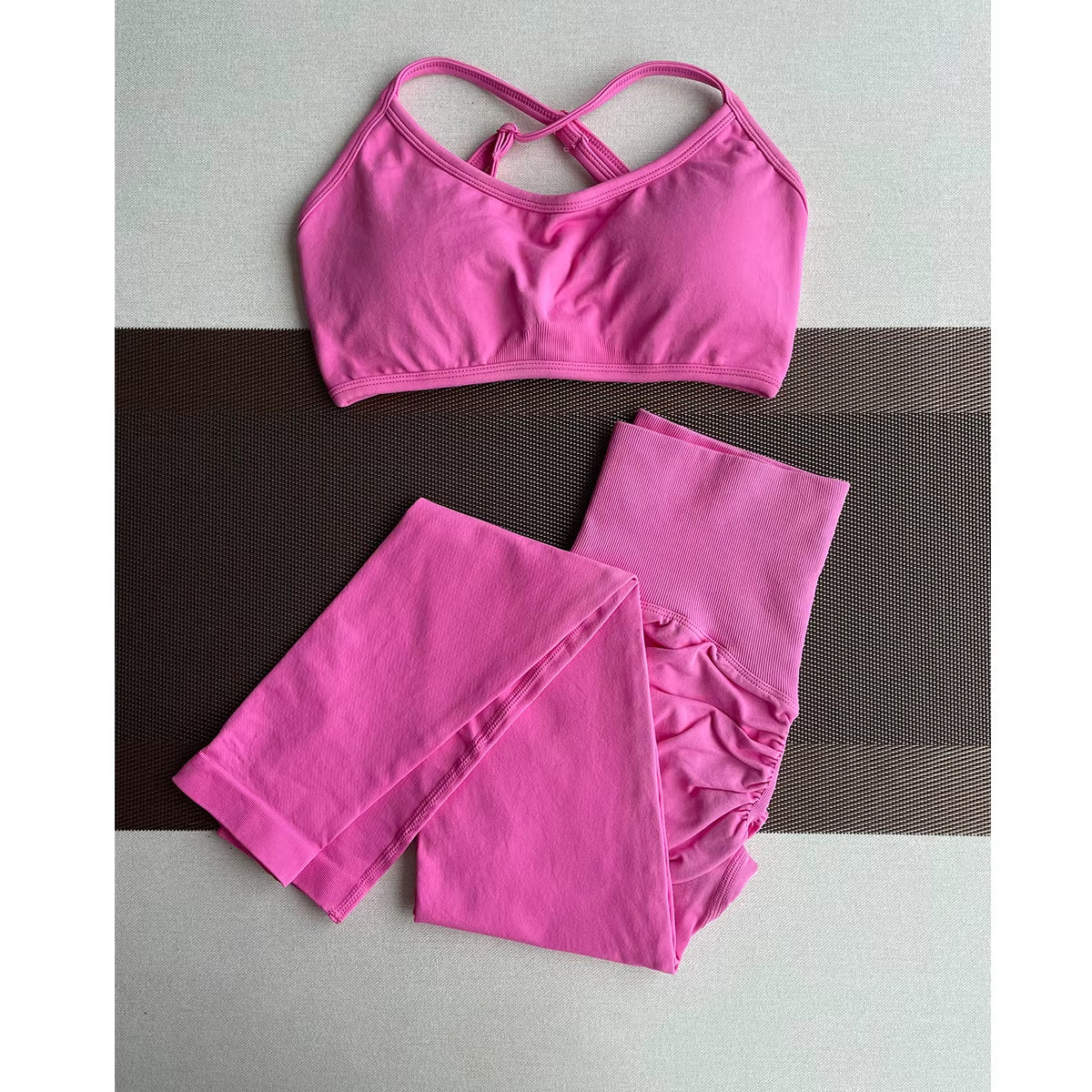 Women'S High Waist Yoga Leggings Seamless High Stretchy Butt Lifting Breathable Sports Pants for Women Gym Leggings