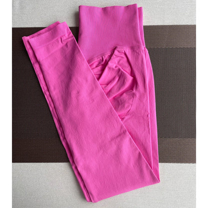 Women'S High Waist Yoga Leggings Seamless High Stretchy Butt Lifting Breathable Sports Pants for Women Gym Leggings