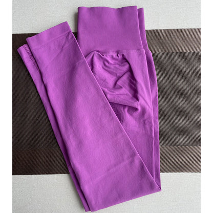 Women'S High Waist Yoga Leggings Seamless High Stretchy Butt Lifting Breathable Sports Pants for Women Gym Leggings