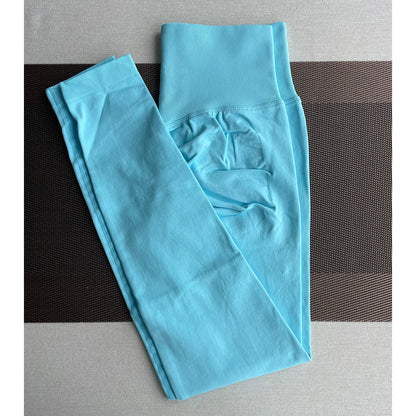 Women'S High Waist Yoga Leggings Seamless High Stretchy Butt Lifting Breathable Sports Pants for Women Gym Leggings